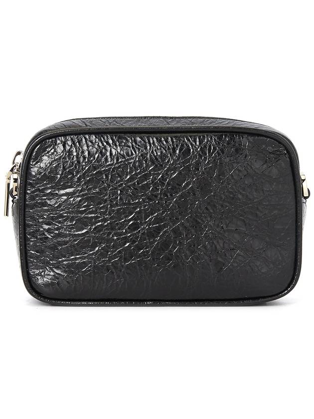 Star Glossy Lambskin Mini Cross Bag Black - GOLDEN GOOSE - BALAAN 5