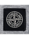 Logo Patch Short Sleeve T-Shirt Grey - STONE ISLAND - BALAAN 5