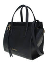 Amy Double Small Tote Bag Black - SALVATORE FERRAGAMO - BALAAN 3