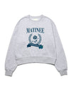 Brushed Options Matinee Classic Rose Sweat Shirts MELANGE GRAY - LE SOLEIL MATINEE - BALAAN 2