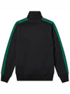 Logo Printing Zip up Track Jacket Black Green Red Men s PMBD001R21FAB003 1001 - PALM ANGELS - BALAAN 3