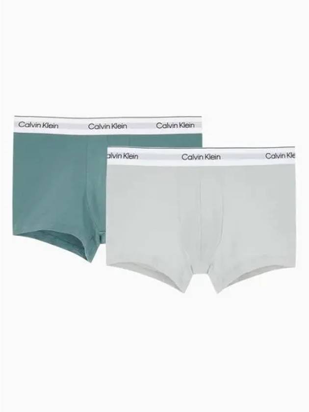 Underwear Men s Modern Cotton Stretch Trunks 2PK NB3985PSJ - CALVIN KLEIN - BALAAN 1