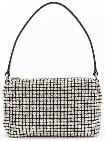 Heiress Crystal Mesh Pouch Bag Black White - ALEXANDER WANG - BALAAN 2