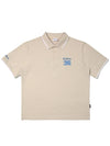 36 Bucket Polo T-Shirt BEIGE MAN M3221PTS05BEI - MALBON GOLF - BALAAN 2