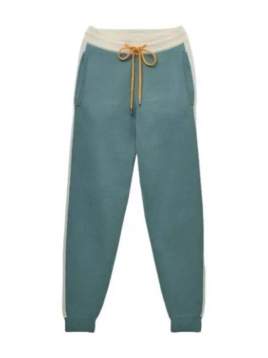 knit track pants green - RHUDE - BALAAN 1