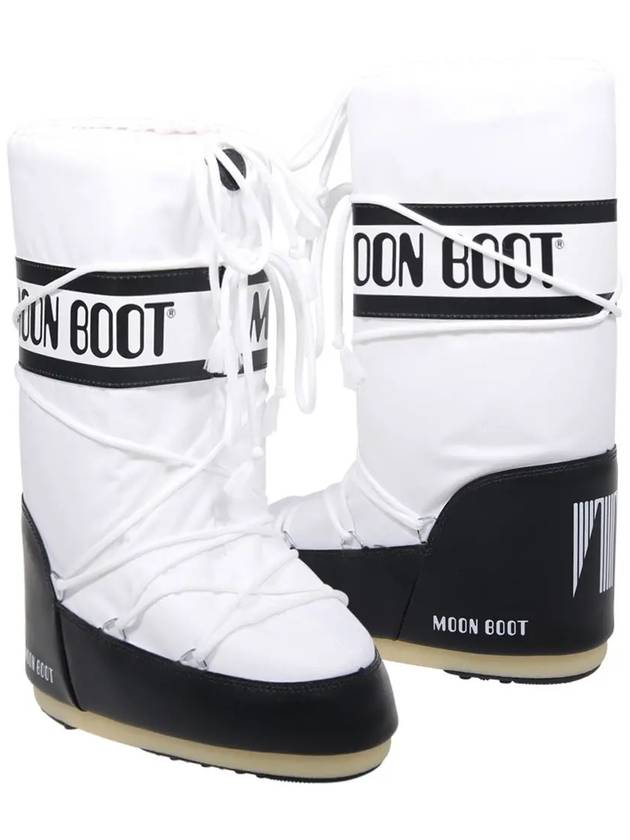 Logo Snow Winter Boots White - MOON BOOT - BALAAN 2