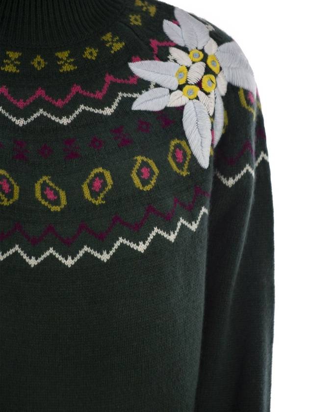 Wool-blend jumper with embroidery - MC 2 SAINT BARTH - BALAAN 4