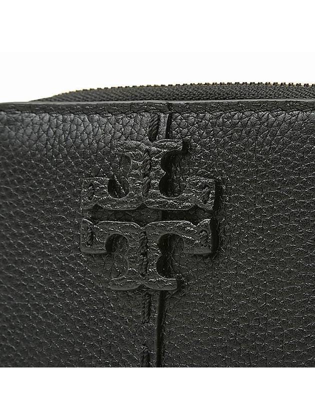 Women's McGraw Bifold Half Wallet Black - TORY BURCH - BALAAN 7