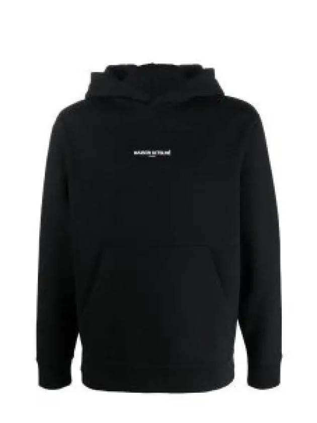 Embroidered Cordless Hoodie Black - MAISON KITSUNE - BALAAN 2