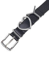 Y Project Y Love Buckle Leather Belt BELT11S24 BLACK SILVER - Y/PROJECT - BALAAN 6