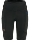 Women's Abisko Shorts Black - FJALL RAVEN - BALAAN 2