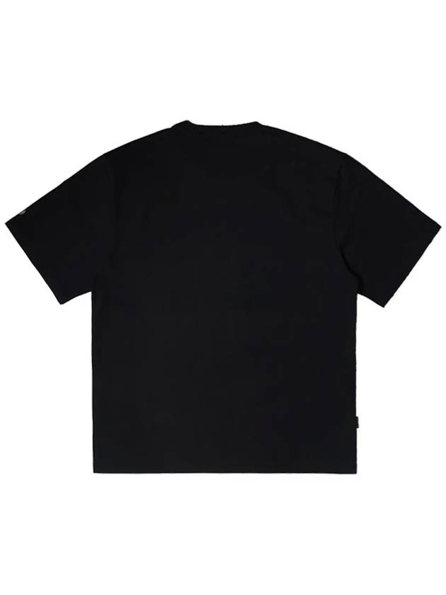 Basic pocket logo short sleeve t shirt black - OFFGRID - BALAAN 3