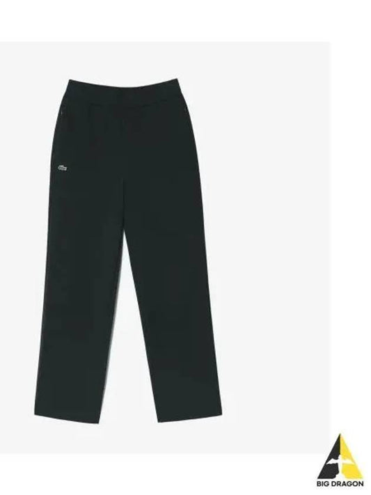 Women s Ribbed Track Pants Dark Khaki - LACOSTE - BALAAN 1