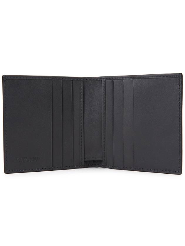 Intrecciato Small Folder Half Wallet Dark Grey - BOTTEGA VENETA - BALAAN 5