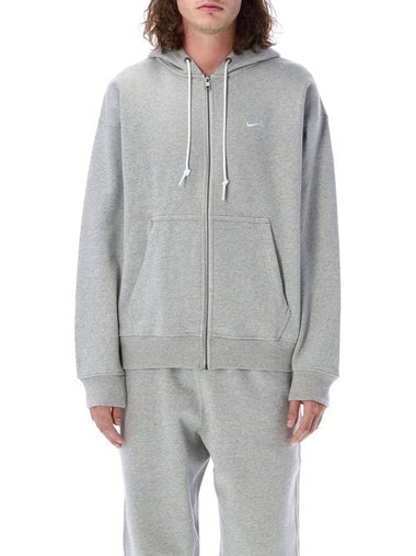 Nike Solo Swoosh Zip Hoodie - NIKE - BALAAN 1