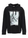 Archive Logo Printed Hoodie Black - VALENTINO - BALAAN 2