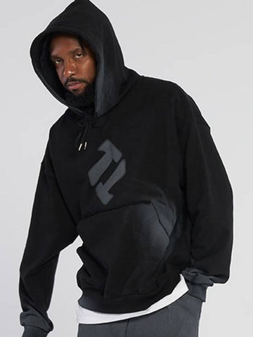 TT Spray Hoodie Black - TENER - BALAAN 1