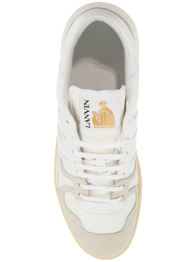 Clay Low Top Sneakers White - LANVIN - BALAAN 3