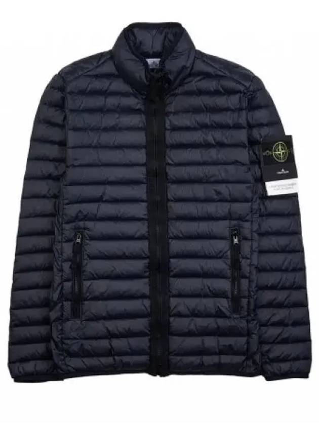 Men's Wappen Patch Padded Jacket Navy - STONE ISLAND - BALAAN 2