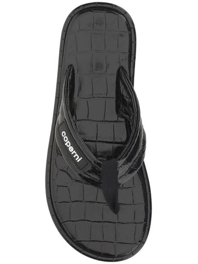 Croco branded flip flops - COPERNI - BALAAN 2