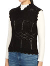 VANESSA WOMEN VEST WK036Z BLACK - ALLSAINTS - BALAAN 2