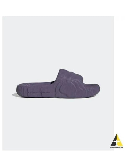 Adilette 22 Slippers Tech Purple - ADIDAS - BALAAN 2