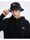 Contrast Topstitching Boonie Hat Black - STUSSY - BALAAN 3