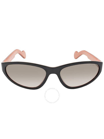 Moncler Smoke Gradient Mask Ladies Sunglasses ML0115 005 59 - MONCLER - BALAAN 1