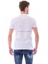 Printed Cotton Short Sleeve T-Shirt White - DSQUARED2 - BALAAN 10