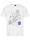 Rabbit Logo Short Sleeve T-Shirt White - PAUL SMITH - BALAAN 2