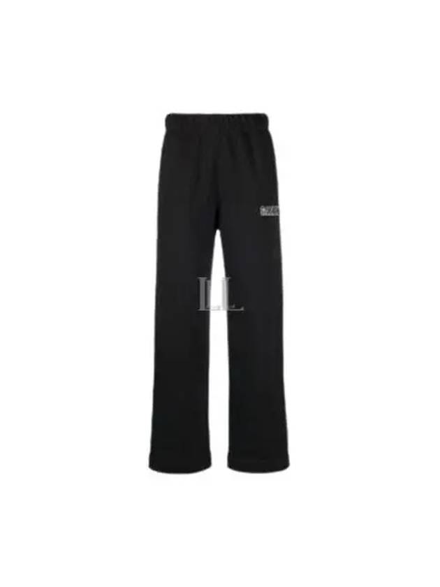 Isoli Cotton Blend Track Pants Black - GANNI - BALAAN 2