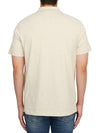 Men's Bron Collar Cotton Short Sleeve Polo Shirt Beige - THEORY - BALAAN 5