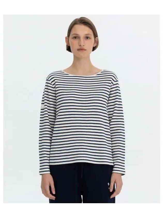 SIGNATURE LABEL LONG SLEEVE STRIPE - BENSIMON - BALAAN 1