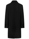 Two Button Wool Single Coat Black - AMI - BALAAN 3