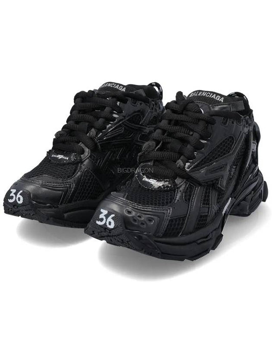 Runner Sneakers Black Women 677402 W3RB1 1000 - BALENCIAGA - BALAAN 1