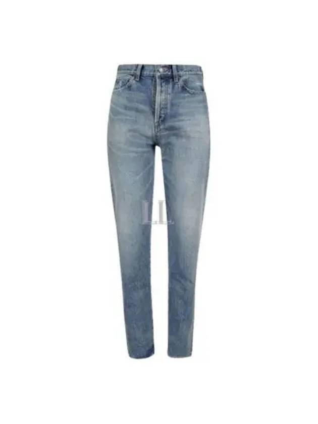 Slim Fit Denim Jeans Blue - SAINT LAURENT - BALAAN 2