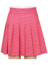 Golf Adina Print Skirt Pink - J.LINDEBERG - BALAAN 7