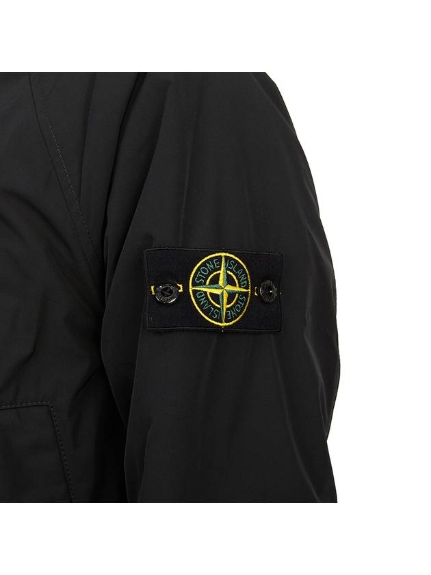 Micro Twill Pure Insulation Technology Primaloft Jacket Black - STONE ISLAND - BALAAN 11