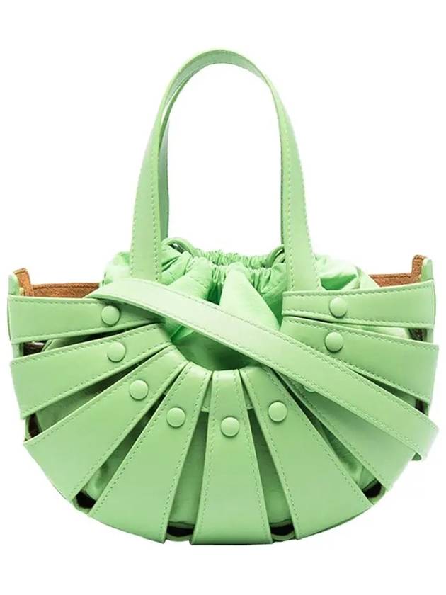 Shell Cut-out Tote Bag Pistachio - BOTTEGA VENETA - BALAAN 2