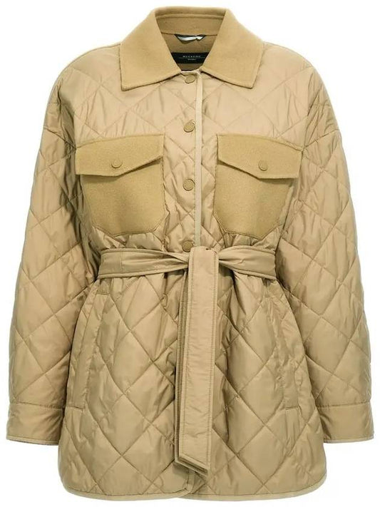 PAPRICA quilting jacket camel 2354860239 012 - MAX MARA - BALAAN 2