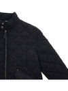 Diamond Quilted Thermoregulated Jacket Black - BURBERRY - BALAAN 5