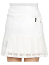 Golf Wear Women s Mini Pleated Skirt MLW 3B AE06 WHITE - MARK & LONA - BALAAN 11