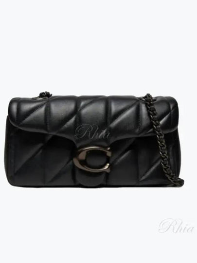 Tabby 20 With Quilted Shoulder Bag Black - COACH - BALAAN 2