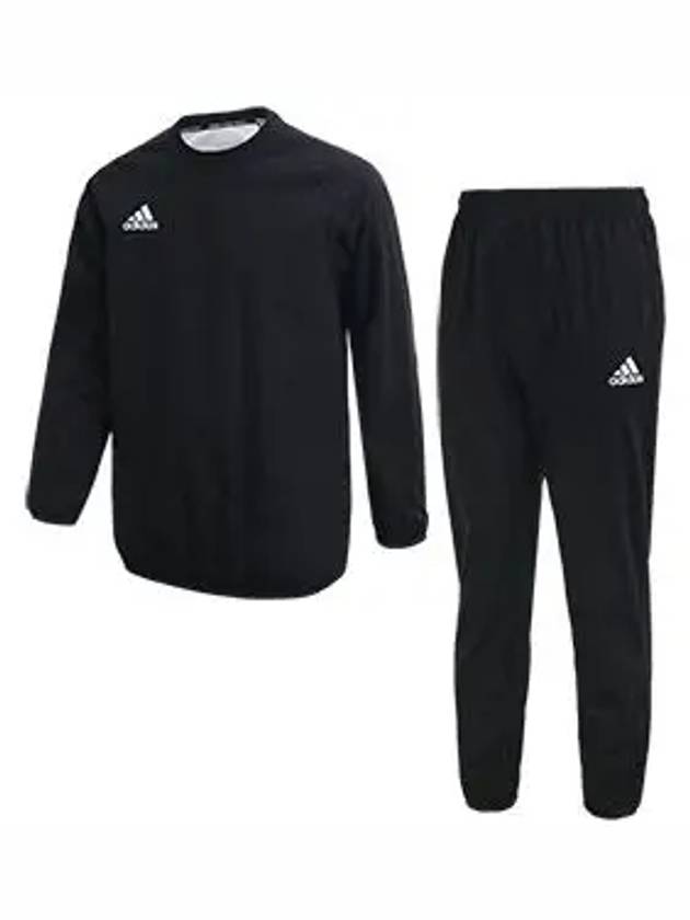 Sweatsuit crew neck set Silver coatingADISS02B - ADIDAS - BALAAN 1