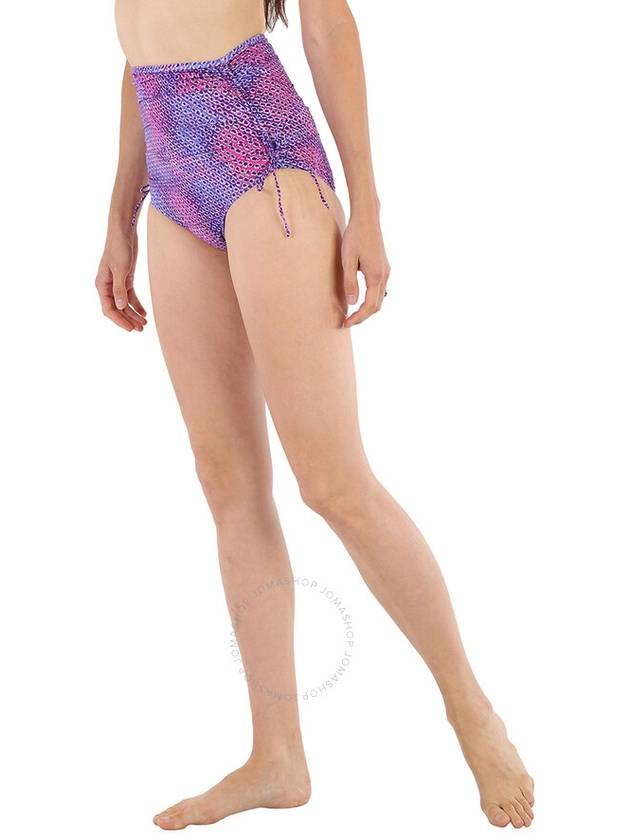 Isabel Marant Ladies Selaris Violet Geometric-Print Bikini Bottoms, Brand Size 36 (US Size 2) - ISABEL MARANT - BALAAN 3