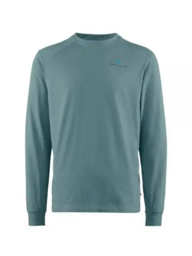 Root Logo LS Tee Man Frost Green 10422 537 - KLATTERMUSEN - BALAAN 1