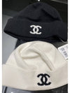 CC Logo Beanie Basic Fur Hat Women Men Unisex Black - CHANEL - BALAAN 5