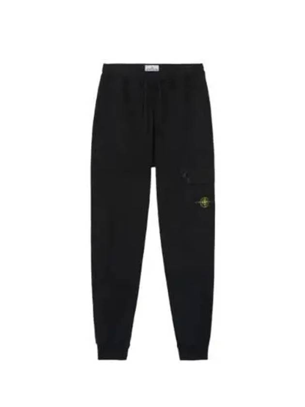 Compass Badge Panel Track Pants Black - STONE ISLAND - BALAAN 2