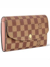 Emilie Damier Long Wallet Rose Ballerine - LOUIS VUITTON - BALAAN 3