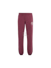 Connecticut Crest Logo Print Track Pants Red - SPORTY & RICH - BALAAN 2